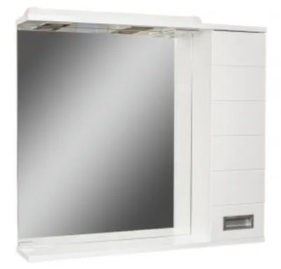 Купить Зеркало CUBE (правое) 65 см, Домино в интернет-магазине Akvilon.kz