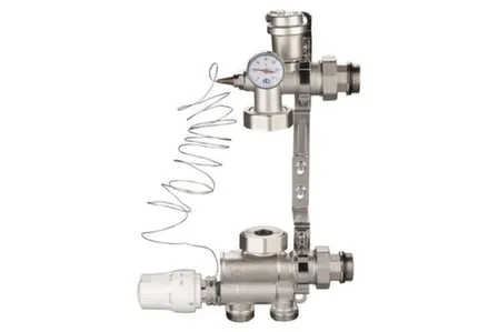 Купить Насосно-смесительный узел для теплого пола, без насоса, Aqualink в интернет-магазине Akvilon.kz