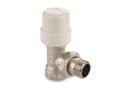 Купить Клапан термостатический угловой внутренняя - наружная резьба 3/4" Aqualink в интернет-магазине Akvilon.kz