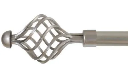 Купить Наконечник ВИТО хром матовый D25 (1шт) в интернет-магазине Akvilon.kz