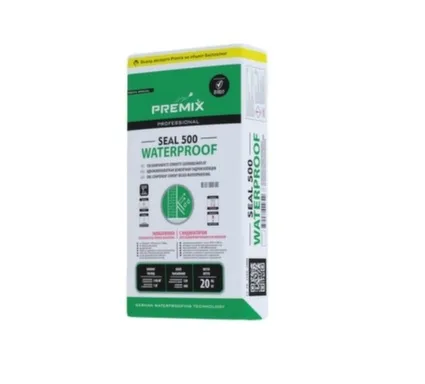 Купить Гидроизоляционная масса Seal 500 цементная 20 кг, Premix в интернет-магазине Akvilon.kz