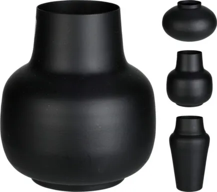 Купить Ваза, черный, дизайн и размер в ассортименте, Koopman в интернет-магазине Akvilon.kz