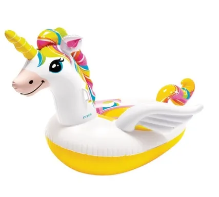 Купить Надувная игрушка для катания верхом Единорог 198x140 см, Intex в интернет-магазине Akvilon.kz