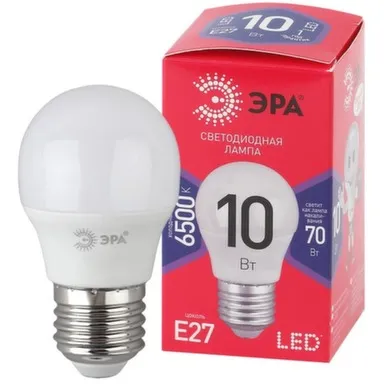 Купить Лампы СВЕТОДИОДНЫЕ ЭКО LED P45-10W-865-E27 R, Эра в интернет-магазине Akvilon.kz