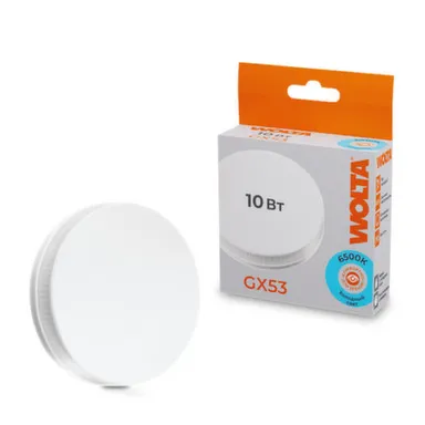 Купить Светодиодная лампа 25W75R10GX53 10Вт 6500K GX53, Wolta в интернет-магазине Akvilon.kz