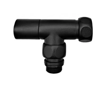 Купить Вентиль для полотенцесушителя 3/4"х1/2" (Черный муар), INDIGO в интернет-магазине Akvilon.kz