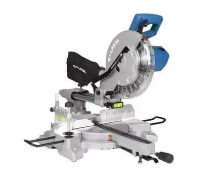 Купить Торцовочная пила 255 мм, 1800 Вт, рем.привод, c протяжкой, 76705 Galaxia в интернет-магазине Akvilon.kz