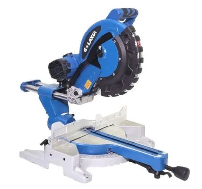 Купить Торцовочная пила 305 мм, 2200 Вт, рем.привод, с протяжкой, 76706 Galaxia в интернет-магазине Akvilon.kz