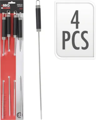 Купить Шампур для гриля и барбекю, длина 46,5 см, набор 4 шт, Koopman в интернет-магазине Akvilon.kz