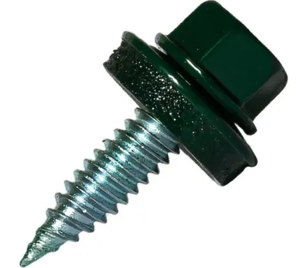 Купить Саморез для доборных элементов 4,8x20 мм острый, Цинк, RAL 6005, Hardwex в интернет-магазине Akvilon.kz Купить Саморез для доборных элементов 4,8x20 мм острый, Цинк, RAL 6005, Hardwex в интернет-магазине Akvilon.kz