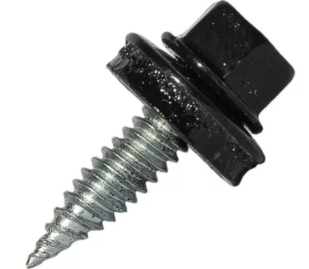 Купить Саморез для доборных элементов 4,8x20 мм острый, Цинк, RAL 9005, Hardwex в интернет-магазине Akvilon.kz Купить Саморез для доборных элементов 4,8x20 мм острый, Цинк, RAL 9005, Hardwex в интернет-магазине Akvilon.kz