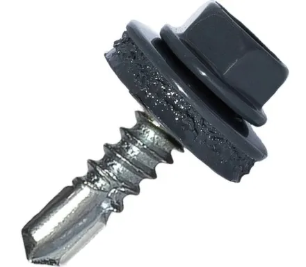 Купить Саморез кровельный 4,8x25 мм сверло 7 мм №3, Цинк, RAL 7024, Hardwex в интернет-магазине Akvilon.kz Купить Саморез кровельный 4,8x25 мм сверло 7 мм №3, Цинк, RAL 7024, Hardwex в интернет-магазине Akvilon.kz