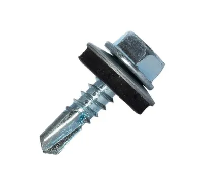 Купить Саморез кровельный 4,8x25 мм сверло 7 мм №3, Цинк, Hardwex в интернет-магазине Akvilon.kz