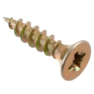 Купить Саморезы универсальные 4,5x16 (желтый цинк 20 шт), Стройбат в интернет-магазине Akvilon.kz