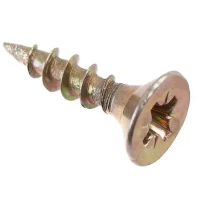 Купить Саморезы универсальные 4x12 (желтый цинк 26 шт), Стройбат в интернет-магазине Akvilon.kz