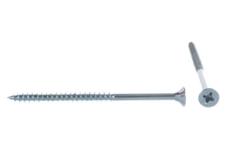 Купить Саморезы универсальные 6x100 (белый цинк 50 шт), Стройбат в интернет-магазине Akvilon.kz