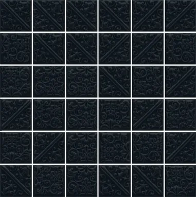 Купить Ла-Виллет черный 30,1x30,1 -мозаика Черный в интернет-магазине Akvilon.kz