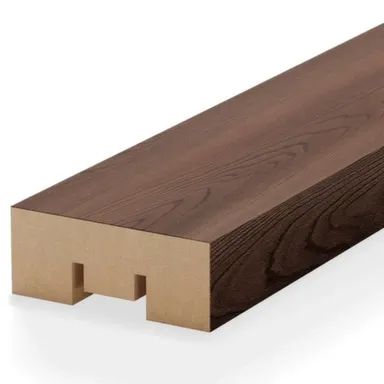 Купить Рейка Интерьерная Бриона Орех Бразильский 2700x40x16 мм, Stella в интернет-магазине Akvilon.kz