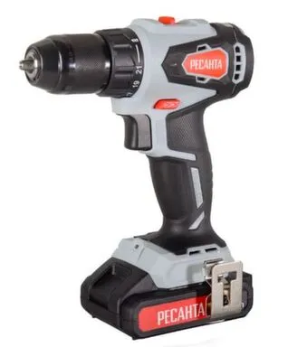 Купить Аккумуляторный шуруповерт 20 В, ДА-20-2ЛК-Б, Ресанта в интернет-магазине Akvilon.kz