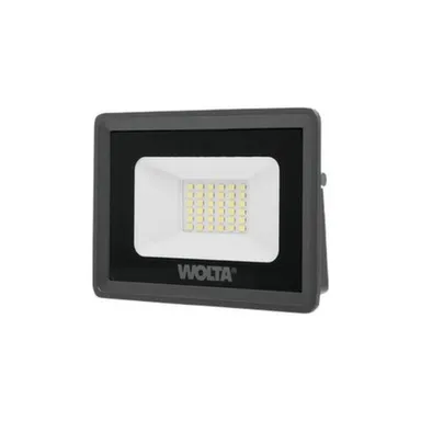 Купить Прожектор светодиодный WFL-30W/06, 30 Вт, 5700 К, IP65, 2700 лм, серый, Wolta в интернет-магазине Akvilon.kz
