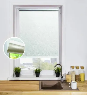 Купить Штора рулонная САВАННА Блэкаут LM 88-02 140x170см молочный, Lm Decor в интернет-магазине Akvilon.kz