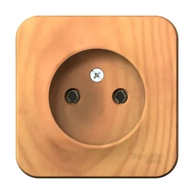 Купить Розетка 1-местная без заземления Schneider Electric Blancа в интернет-магазине Akvilon.kz