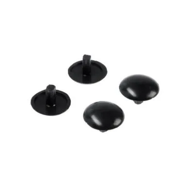 Купить Заглушки на мебельную стяжку 5 мм, черный, 50 шт, Стройбат в интернет-магазине Akvilon.kz