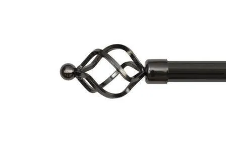 Купить Наконечник АВЕЯ черный никель D19 (2шт) в интернет-магазине Akvilon.kz