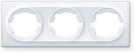 Купить Рамка 3-местная OneKeyElektro Белый в интернет-магазине Akvilon.kz