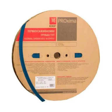 Купить Трубка термоусадочная 8мм/4мм синяя EKF в интернет-магазине Akvilon.kz