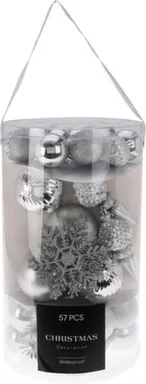 Купить Ёлочное украшение Шар, набор 57 штук, дизайн и размер в ассортименте, Koopman в интернет-магазине Akvilon.kz