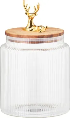 Купить Банка для хранения продуктов с крышкой, 12x19,5 см, Koopman в интернет-магазине Akvilon.kz