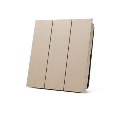 Выключатель 3-клавишный Auroom серия Linea механизм, Кашемир soft touch, 250V-10A в интернет-магазине Akvilon.kz Выключатель 3-клавишный Auroom серия Linea механизм, Кашемир soft touch, 250V-10A в интернет-магазине Akvilon.kz