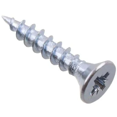 Купить Саморезы универсальные 3x16 мм, белый цинк, 500 шт, Стройбат в интернет-магазине Akvilon.kz