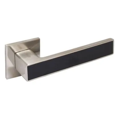 Купить Ручка ЛАНА, Аллюр Матовый никель/черный в интернет-магазине Akvilon.kz