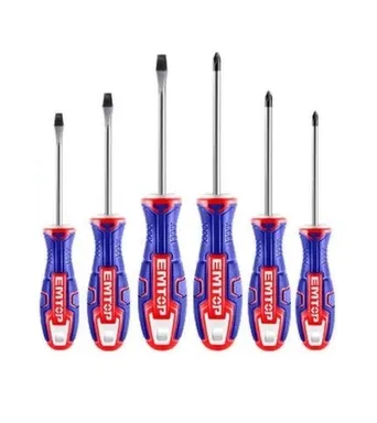 Купить Набор отвёрток, 6 шт, EMTOP в интернет-магазине Akvilon.kz