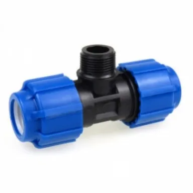 Купить Тройник ПНД 20x1/2"х20 наруж резьба в интернет-магазине Akvilon.kz