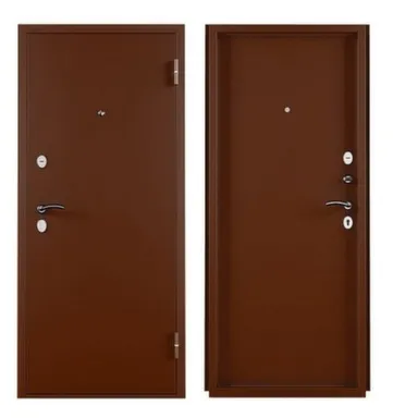 Купить Дверь металлическая ТИТАН антик медь мет/мет Промет Правое 960 в интернет-магазине Akvilon.kz