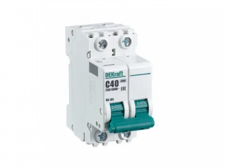 Купить Автомат 2P C 40 А ВА 101 DEKraft в интернет-магазине Akvilon.kz