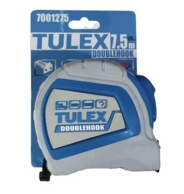 Купить Рулетка 7,5м/25мм, прорезиненный корпус, Tulex в интернет-магазине Akvilon.kz
