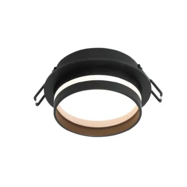 Купить Встраиваемый cветильник WOLTA WDL-GX53/01BL IP20 под лампу GX53 Чёрный MODERNO D103x48 в интернет-магазине Akvilon.kz