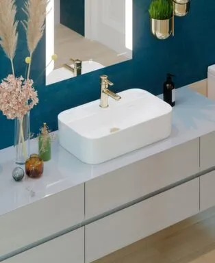 Купить Умывальник Infinity Shelf 60 см, Sanita Luxe в интернет-магазине Akvilon.kz