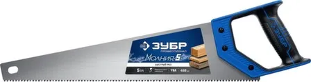 Купить Ножовка по дереву, 450 мм, 5 TPI, прямой зуб, ЗУБР в интернет-магазине Akvilon.kz