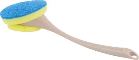 Купить Щетка с губкой для посуды Vogue бежевый в интернет-магазине Akvilon.kz