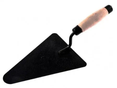 Купить Кельма бетонщика треугольник с деревянной ручкой, Россия в интернет-магазине Akvilon.kz