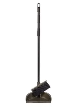 Купить Набор Rock'n'Roll щетка для пола с совком антрацит в интернет-магазине Akvilon.kz