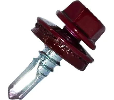 Купить Саморез кровельный 5,5x19 мм сверло 9 мм №3, Цинк, RAL 3005, Hardwex в интернет-магазине Akvilon.kz