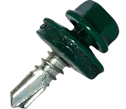 Купить Саморез кровельный 5,5x19 мм сверло 9 мм №3, Цинк, RAL 6005, Hardwex в интернет-магазине Akvilon.kz Купить Саморез кровельный 5,5x19 мм сверло 9 мм №3, Цинк, RAL 6005, Hardwex в интернет-магазине Akvilon.kz