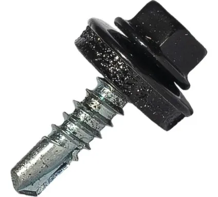 Купить Саморез кровельный 5,5x19 мм сверло 9 мм №3, Цинк, RAL 9005, Hardwex в интернет-магазине Akvilon.kz Купить Саморез кровельный 5,5x19 мм сверло 9 мм №3, Цинк, RAL 9005, Hardwex в интернет-магазине Akvilon.kz