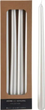 Купить Свеча, белый, длина 30 см, набор 4 шт, Koopman в интернет-магазине Akvilon.kz